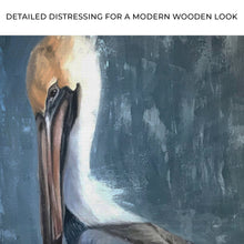 Load image into Gallery viewer, Pelican Painting "The Fish Catcher" Canvas Wall Art II