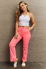 Load image into Gallery viewer, RISEN Kenya Full Size High Waist Side Twill Straight Jeans