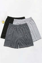 Load image into Gallery viewer, 3-Pack Elastic Waist Shorts