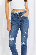 Load image into Gallery viewer, RISEN Full Size Undone Chic Straight Leg Jeans