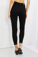 Load image into Gallery viewer, Judy Blue Mila Full Size High Waisted Shark Bite Hem Skinny Jeans