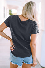 Load image into Gallery viewer, V-Neck Short Sleeve Blouse