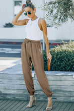 Load image into Gallery viewer, Drawstring Waist Joggers with Pockets