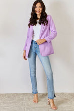 Load image into Gallery viewer, Zenana Open Front Long Sleeve Blazer