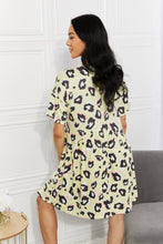 Load image into Gallery viewer, BOMBOM Take It Easy Animal Print Dress