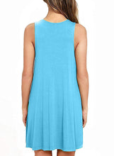 Load image into Gallery viewer, Full Size Round Neck Sleeveless Dress with Pockets