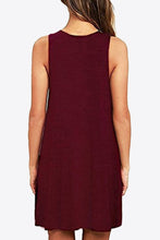 Load image into Gallery viewer, Full Size Round Neck Sleeveless Dress with Pockets