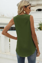 Load image into Gallery viewer, Notched Sleeveless Tank