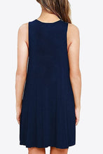 Load image into Gallery viewer, Full Size Round Neck Sleeveless Dress with Pockets