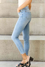 Load image into Gallery viewer, Judy Blue Full Size Button Fly Raw Hem Jeans