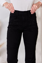 Load image into Gallery viewer, Judy Blue Full Size Rhinestone Embellished Slim Jeans