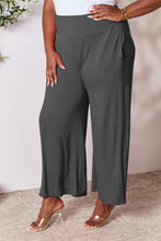 Load image into Gallery viewer, Double Take Full Size Smocked Wide Waistband Wide Leg Pants