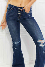 Load image into Gallery viewer, Kancan Full Size Reese Midrise Button Fly Flare Jeans