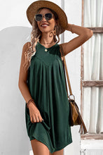 Load image into Gallery viewer, Round Neck Sleeveless Mini Dress