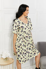 Load image into Gallery viewer, BOMBOM Take It Easy Animal Print Dress