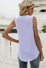 Load image into Gallery viewer, Notched Sleeveless Tank