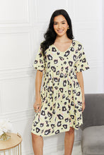 Load image into Gallery viewer, BOMBOM Take It Easy Animal Print Dress