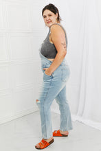 Load image into Gallery viewer, Judy Blue Melina Full Size Distressed Straight Leg Overalls