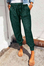 Load image into Gallery viewer, Leopard Pocketed Long Pants