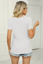 Load image into Gallery viewer, Twisted V-Neck T-Shirt