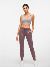 Load image into Gallery viewer, Double Take Tied Joggers with Pockets