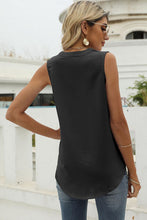 Load image into Gallery viewer, Notched Sleeveless Tank