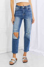 Load image into Gallery viewer, RISEN Full Size Emily High Rise Relaxed Jeans