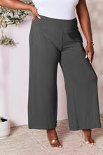 Load image into Gallery viewer, Double Take Full Size Smocked Wide Waistband Wide Leg Pants