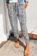 Load image into Gallery viewer, Leopard Pocketed Long Pants