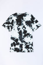 Load image into Gallery viewer, Tie-Dye Round Neck Short Sleeve Tunic Tee