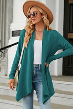 Load image into Gallery viewer, Open Front Long Sleeve Cardigan