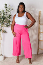 Load image into Gallery viewer, Double Take Full Size Smocked Wide Waistband Wide Leg Pants