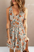 Load image into Gallery viewer, Printed Button Down Sleeveless Magic Dress