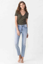 Load image into Gallery viewer, Lovervet Full Size Andrea Midrise Crop Straight Jeans