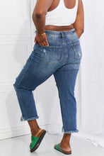 Load image into Gallery viewer, RISEN Full Size Undone Chic Straight Leg Jeans