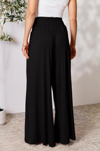 Load image into Gallery viewer, Double Take Full Size Smocked Wide Waistband Wide Leg Pants