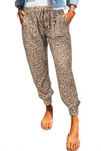 Load image into Gallery viewer, Leopard Pocketed Long Pants