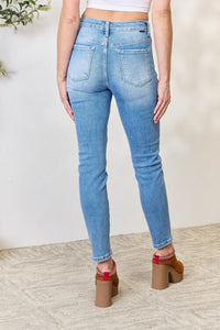 RISEN Full Size Mid Rise Skinny Jeans