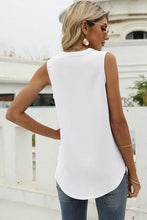 Load image into Gallery viewer, Notched Sleeveless Tank