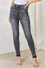 Load image into Gallery viewer, Judy Blue Full Size High Waist Tummy Control Release Hem Skinny Jeans