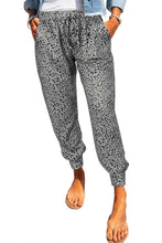 Load image into Gallery viewer, Leopard Pocketed Long Pants